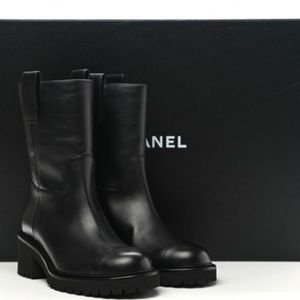 Brand New In Box Chanel CC Boots size 36.5